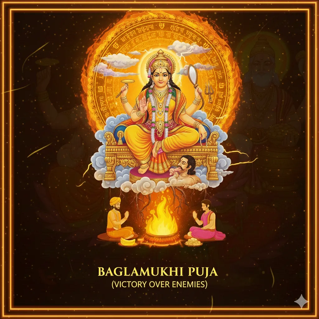 Baglamukhi Puja