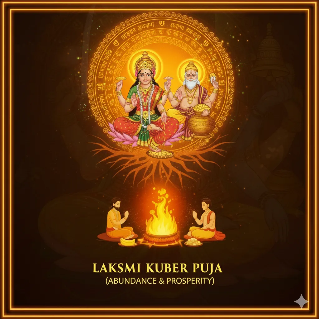 Lakshmi Kuber Puja
