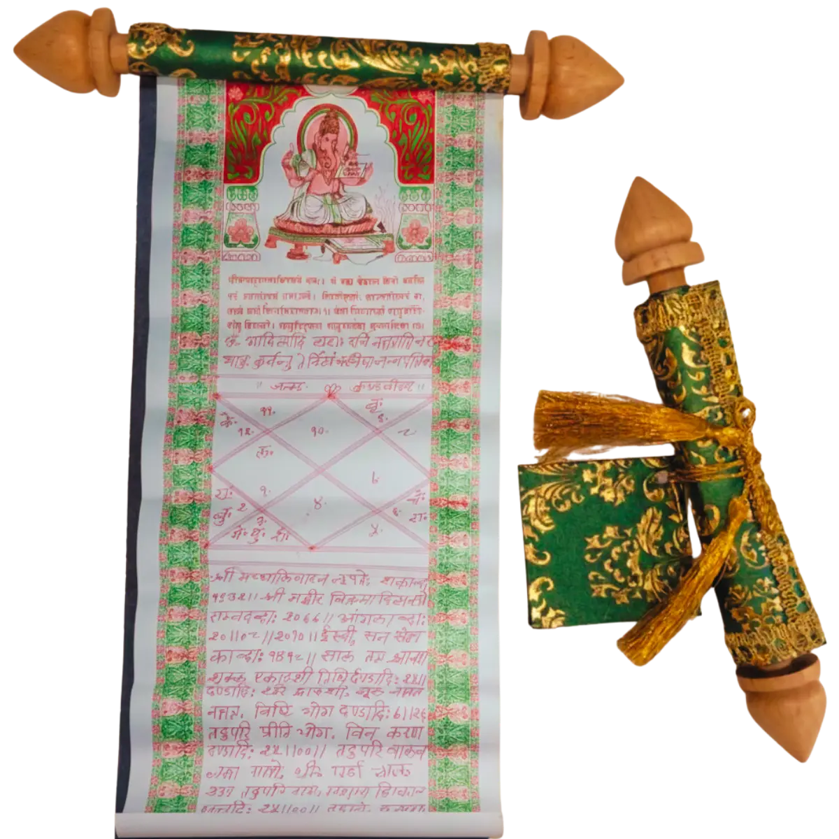 Vedic Kundali Scroll