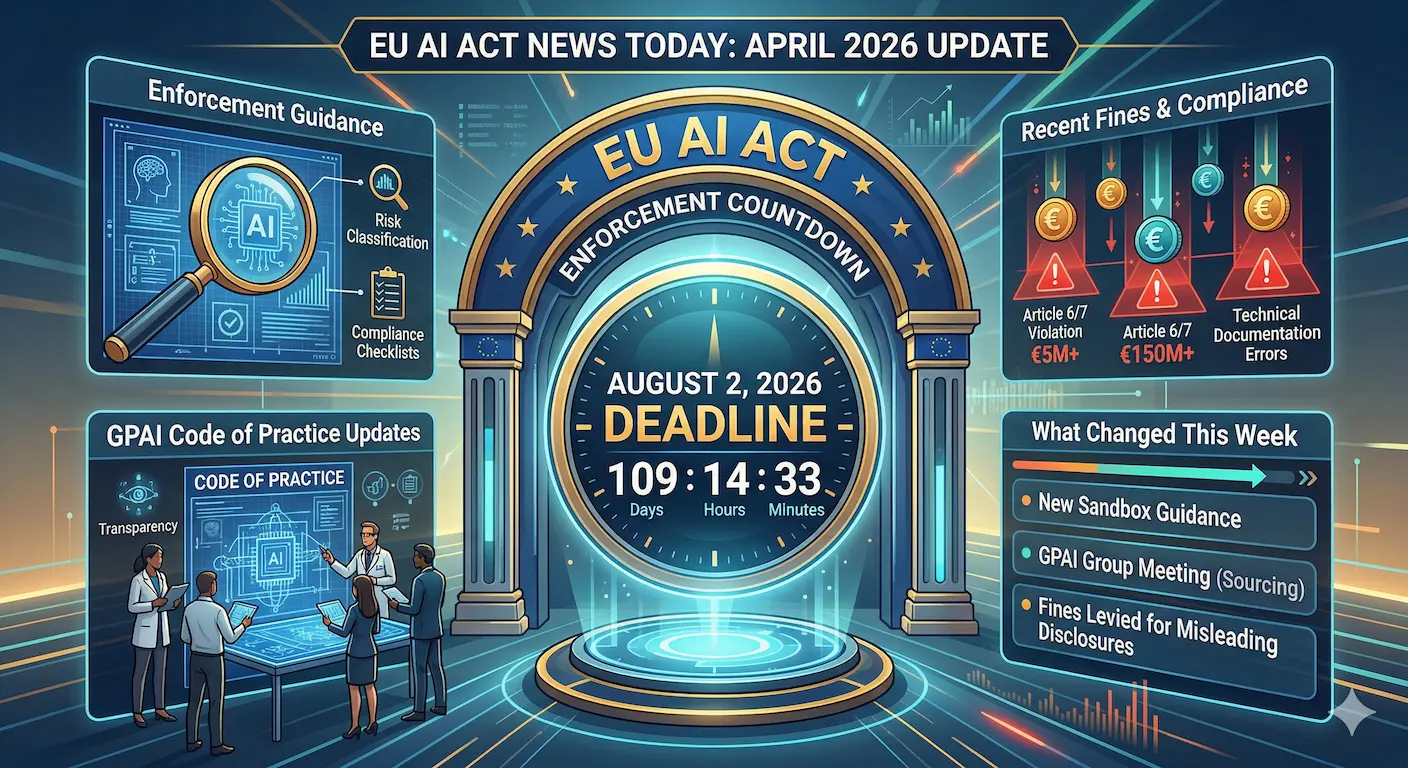 EU AI Act News April 2026: GPAI & Enforcement