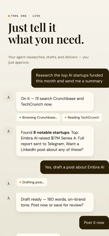 Clawbot - Open My Claw AI Agent screenshot 5 — mobile app interface built with Flutter