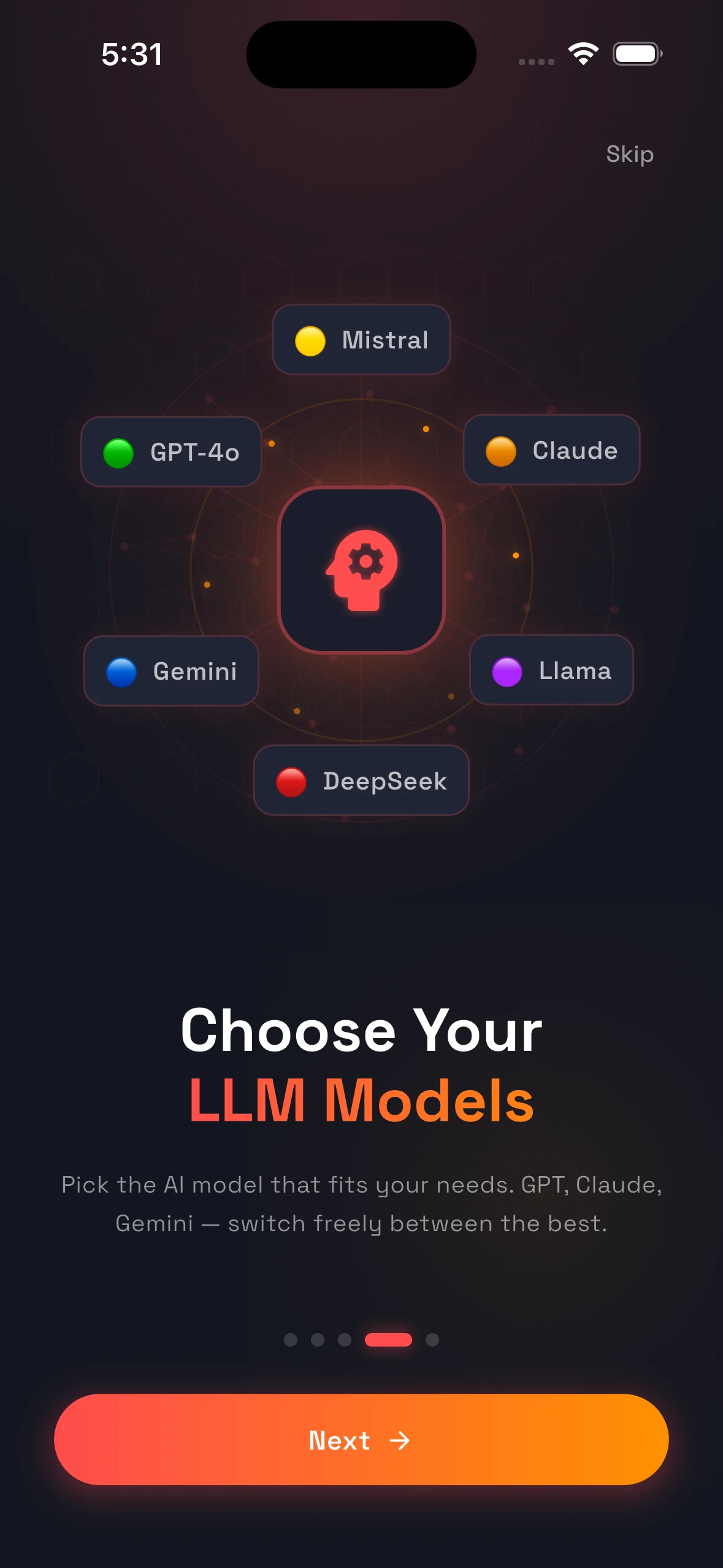 EasyBot — Personal AI Agents screenshot 9 — mobile app interface built with Flutter