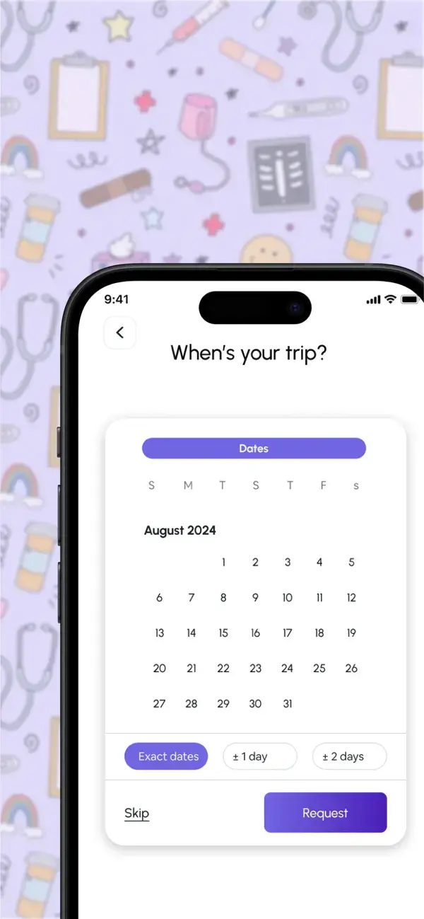 Hosting Healthcare screenshot 3 — mobile app interface built with Flutter