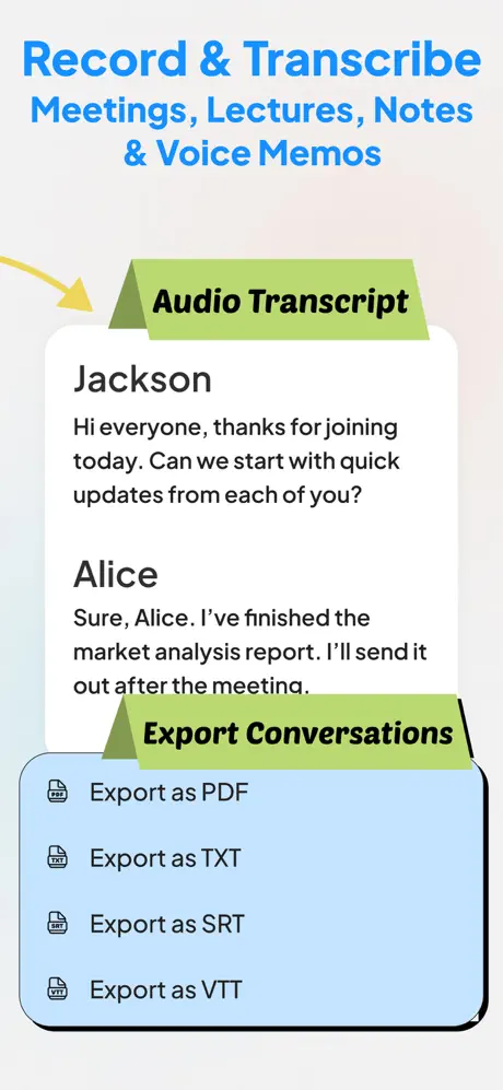 AI Note Taker: NoteGuru AI screenshot 3