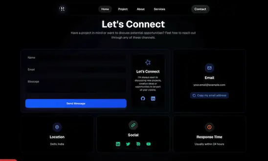 My Portfolio screenshot 3