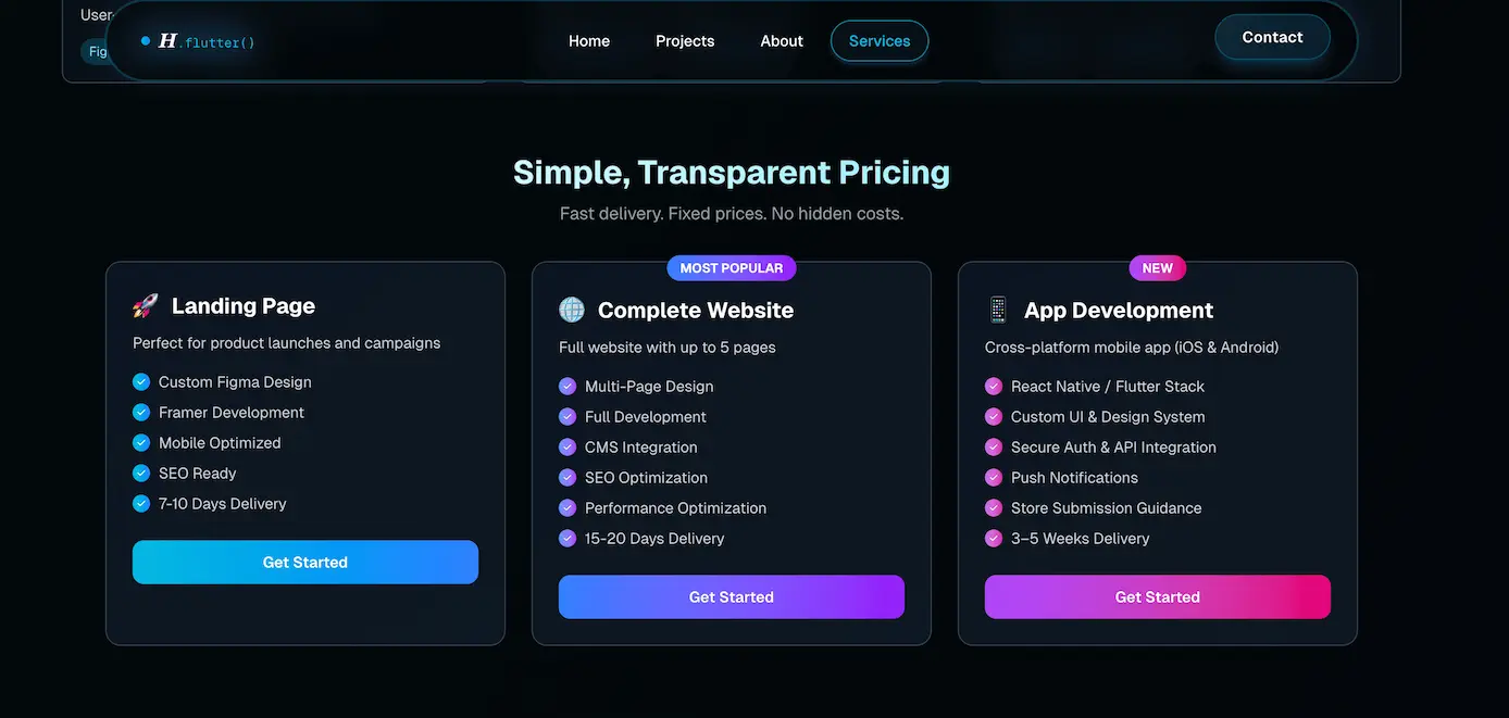 Next Js Portfolio screenshot 3